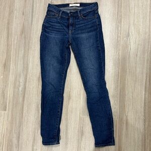 GAP Women's Dark Blue Skinny Jeans